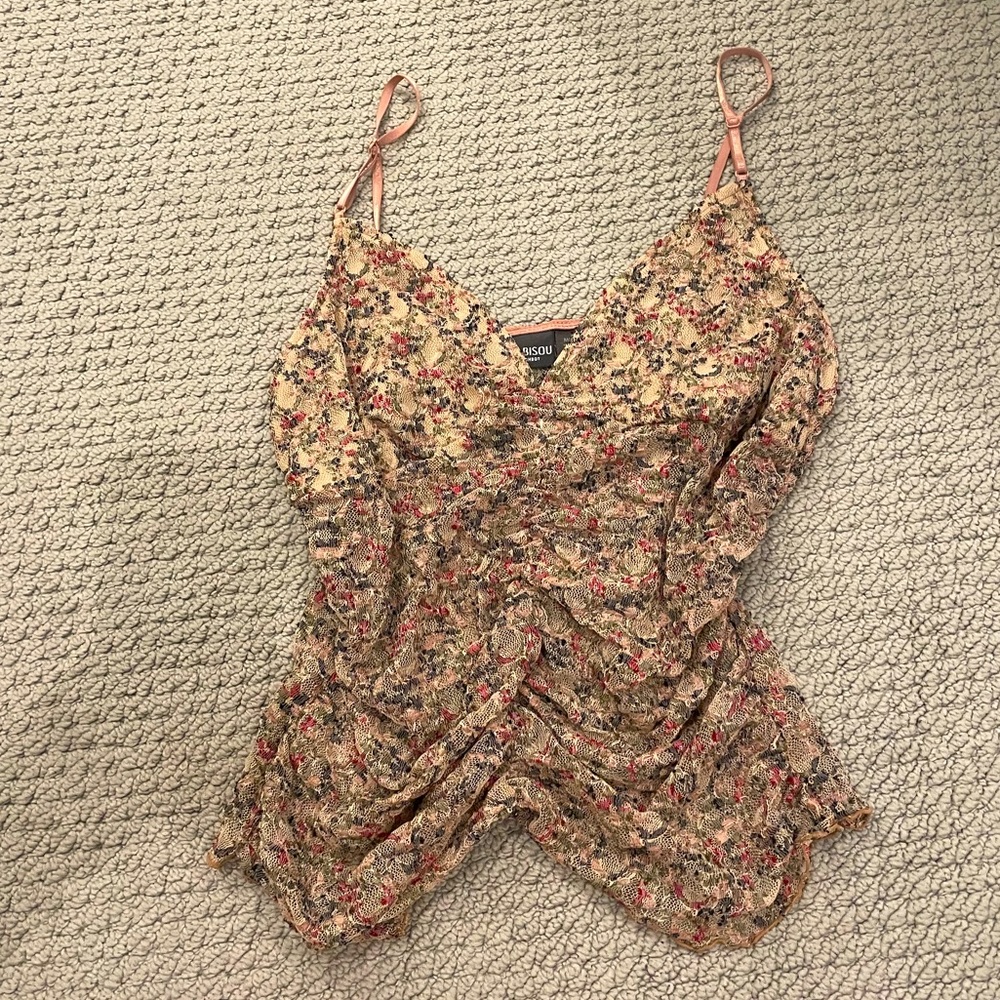Bisou Bisou floral top